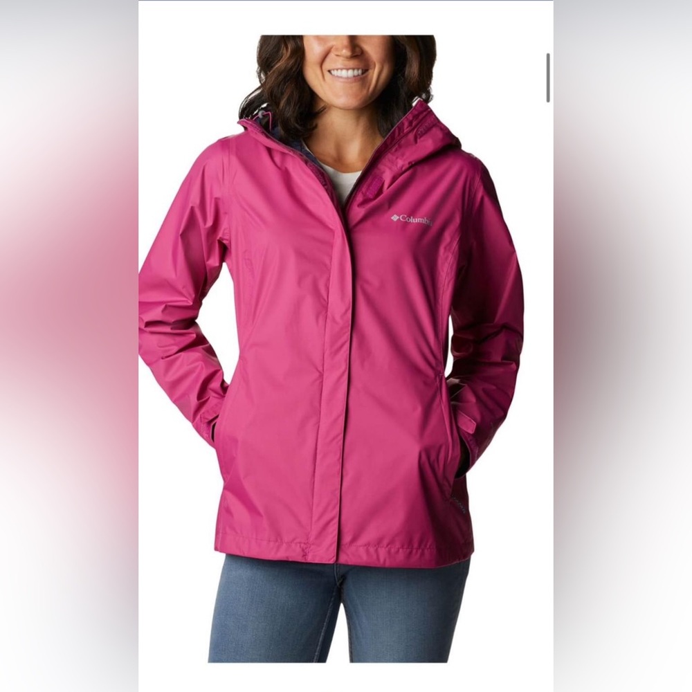 BRAND NEW Columbia Women's Arcadia II Hooded Rain Jacket